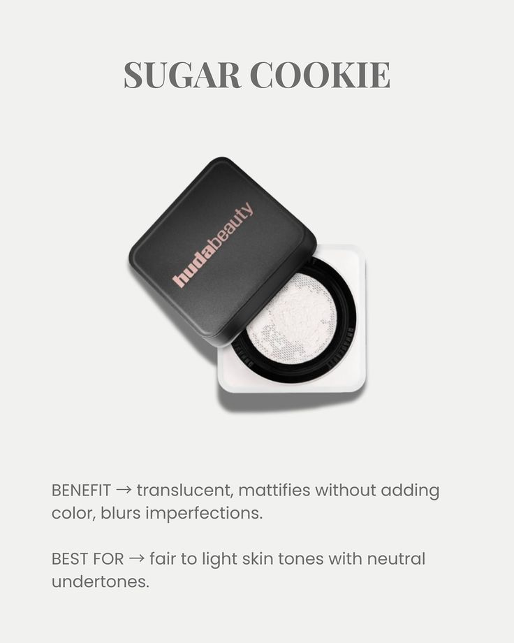 Huda Beauty Easy Bake Loose Powder β White Sugar Cookieπ¬