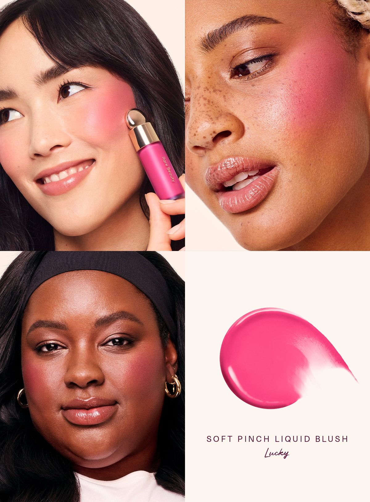 Rare Beauty Soft Pinch (lucky)Liquid Blush – 7.5ml
