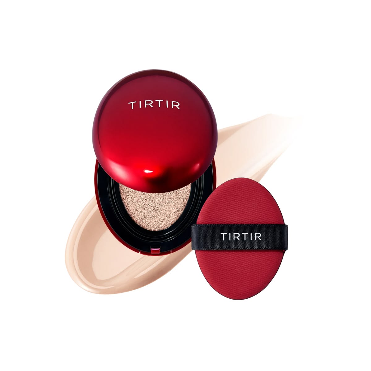 TIRTIR Mask Fit Red Cushion Foundation SPF40 PA++ – 17C Porcelain (18g)