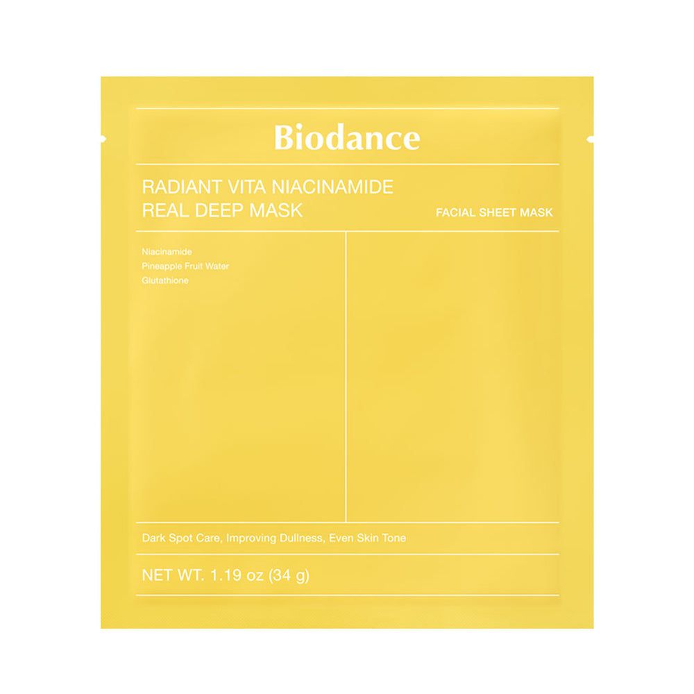 Biodance Radiant Vita Niacinamide Real Deep Mask (1 Sheet)