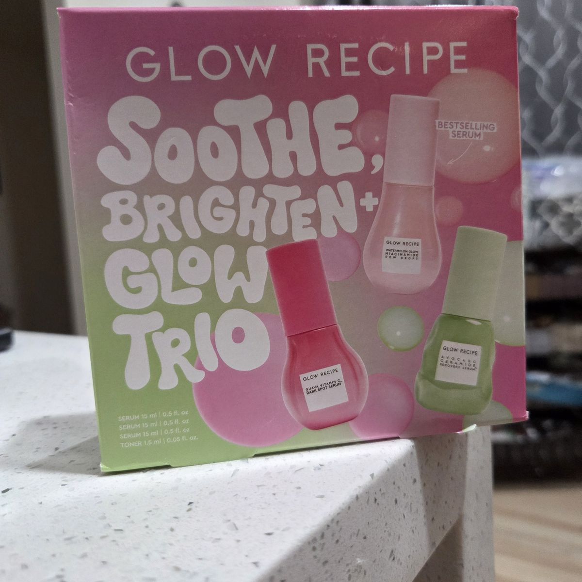 Glow Recipe Soothe, Brighten + Glow Trio | Radiance Skincare Set