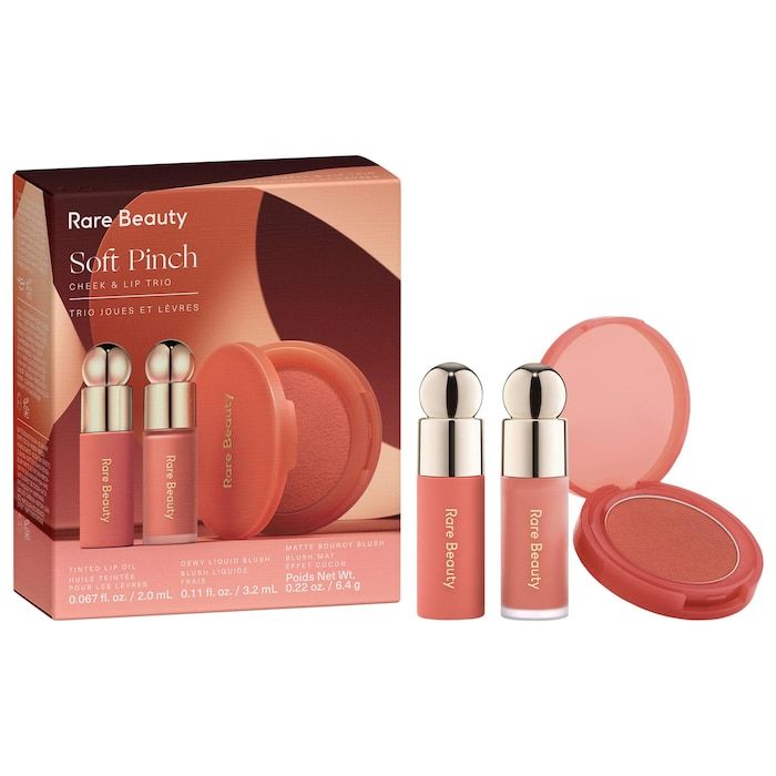 Rare Beauty Soft Pinch Cheek & Lips Trio | Multi-Use Blush & Lip Set
