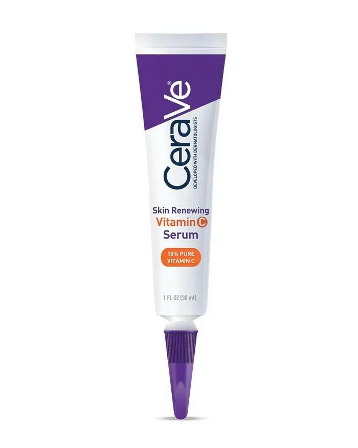 CeraVe Skin-Renewing Eye Vitamin C Cream – Brightening & Anti-Aging | 14g (0.5 oz)