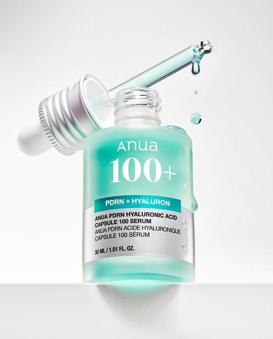 Anua 100+ PDRN Hyaluronic Serum (30ml) | Glass Skin Hydrating Elixir