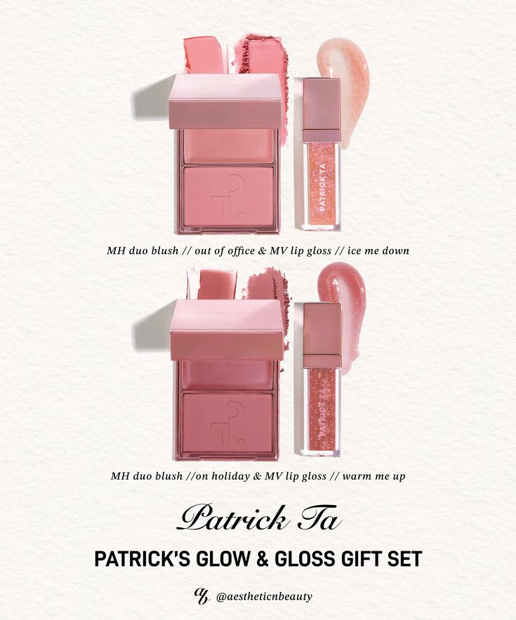 Patrick Ta Glow & Gloss Gift Set – Ice Me Down