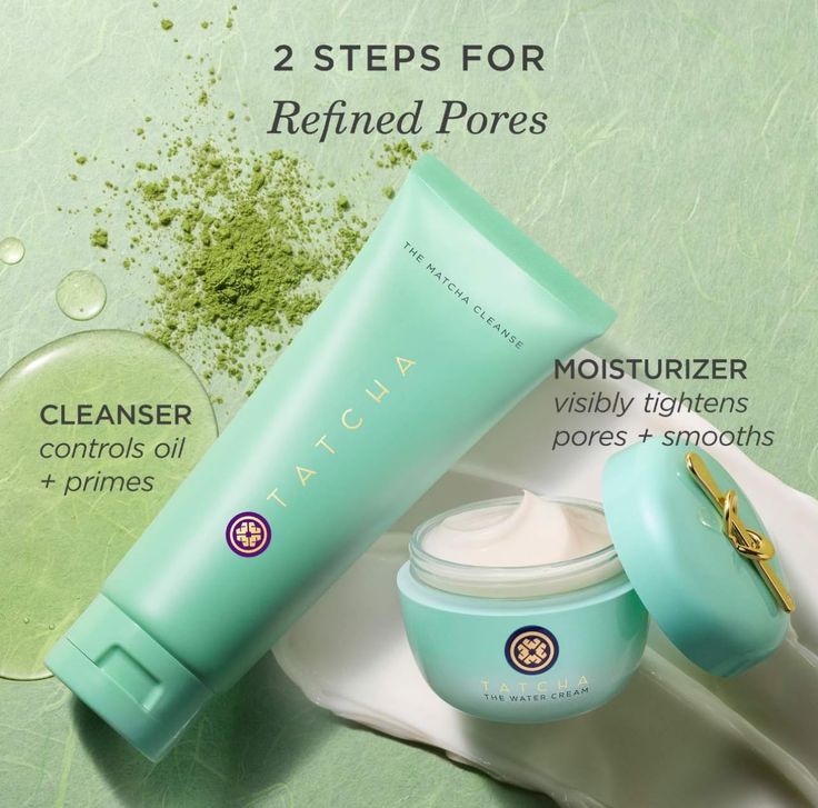 Tatcha Skincare Duo β The Deep Cleanse (50ml / 1.7 fl.oz) & The Water Cream (15ml / 0.5 fl.oz)