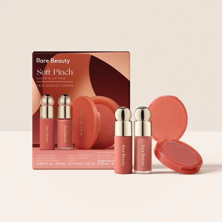 Rare Beauty Soft Pinch Cheek & Lips Trio | Multi-Use Blush & Lip Set