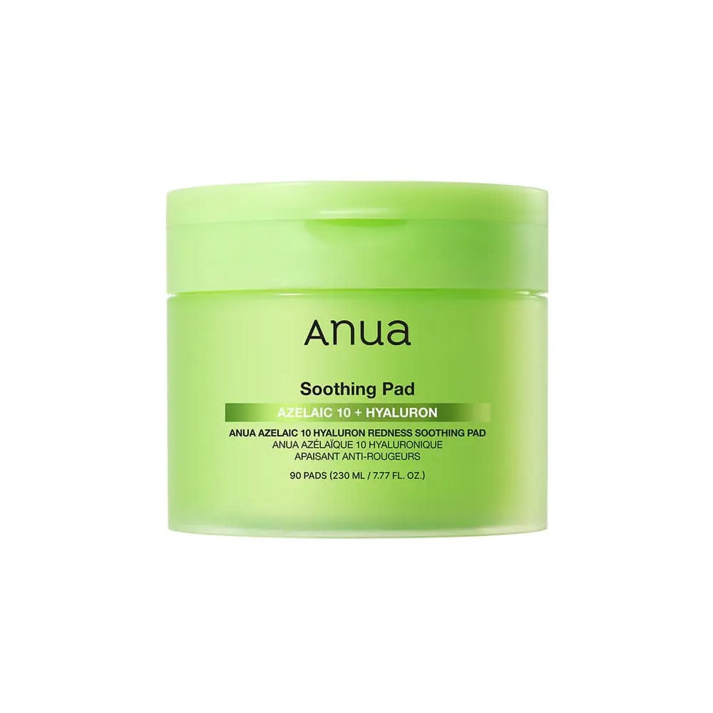 ANUA Azelaic 10 + Hyaluron Redness Soothing Pad โ 60 Pads