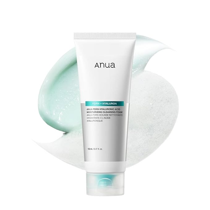 ANUA PDRN + Hyaluronic Acid Moisturizing Cleansing Foam 150ml
