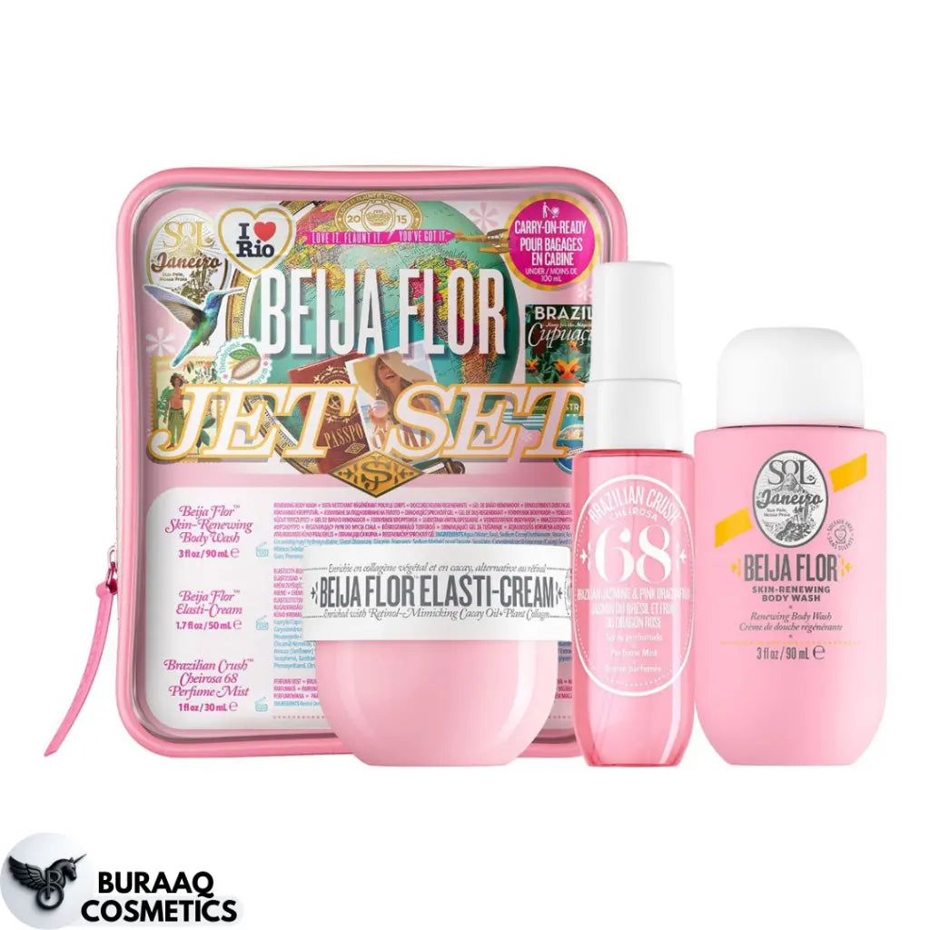 Sol de Janeiro Beija Flor™ Travel Set – 3-Piece Body Care Collection (LIMITED SIZE: 90ml / 50ml / 30ml)