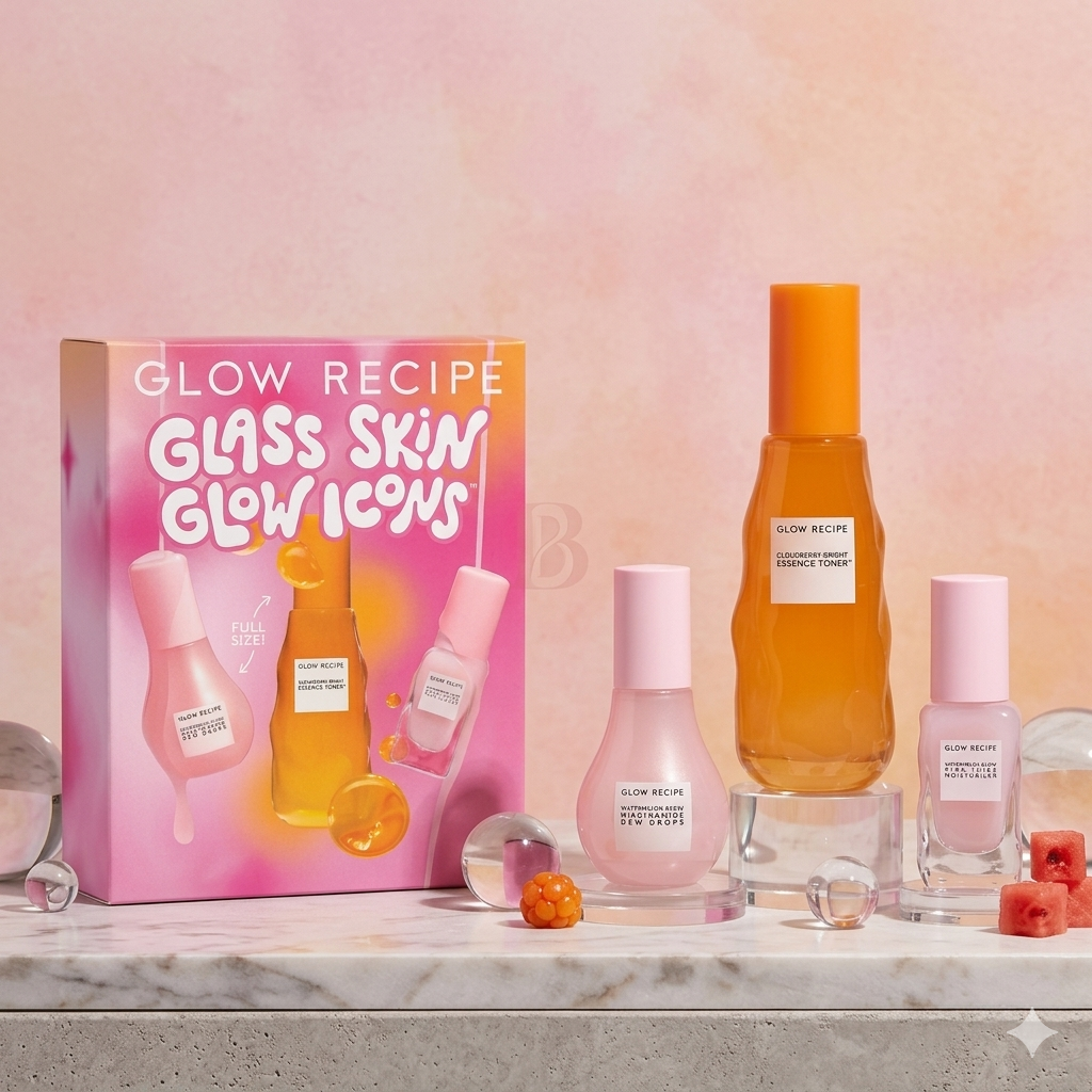Glow Recipe Glass Skin Glow Icons Set | Dewy Radiance Essentials
