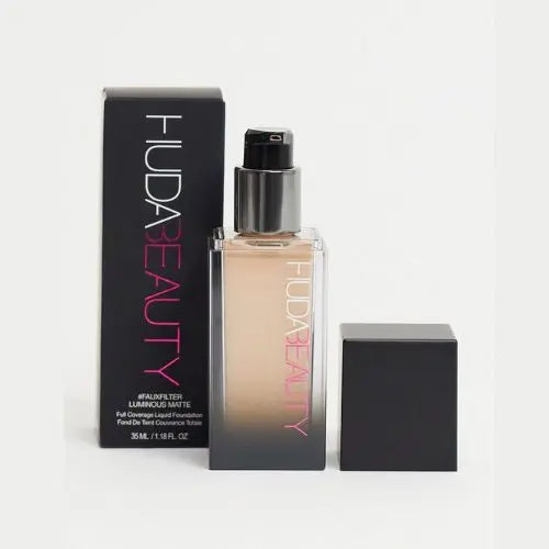 Huda Beauty #FauxFilter Luminous Matte Foundation – Panna Cotta 130G 🍮 | 35 ml / 1.18 fl.oz
