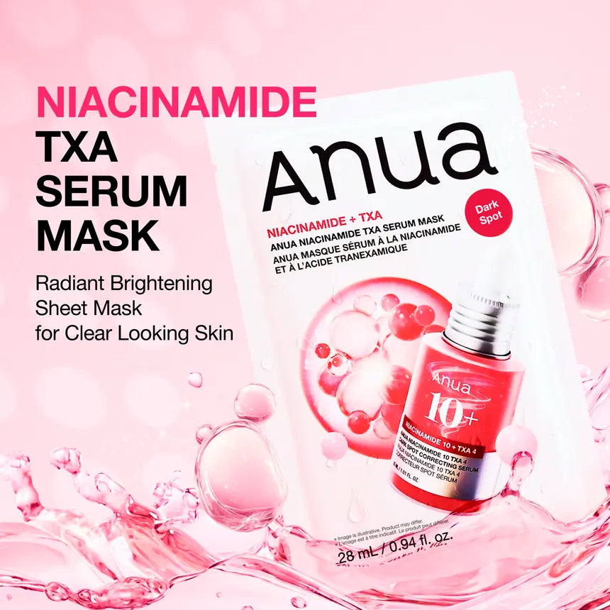Anua Niacinamide TXA Brightening Serum Sheet Mask β 28ml x 1