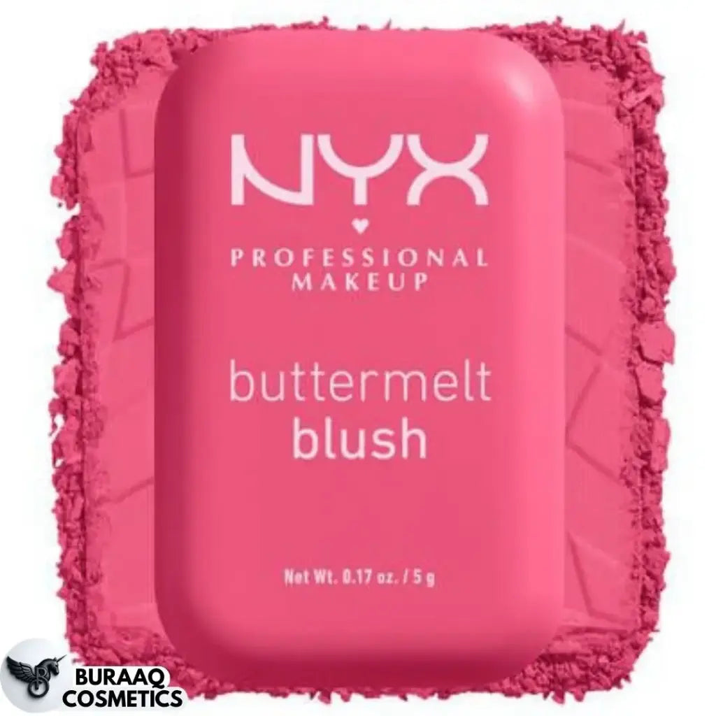 NYX Professional Makeup Buttermelt Blush – Pink Pop (NY BUTTA HALF) (5g / 0.17 oz)