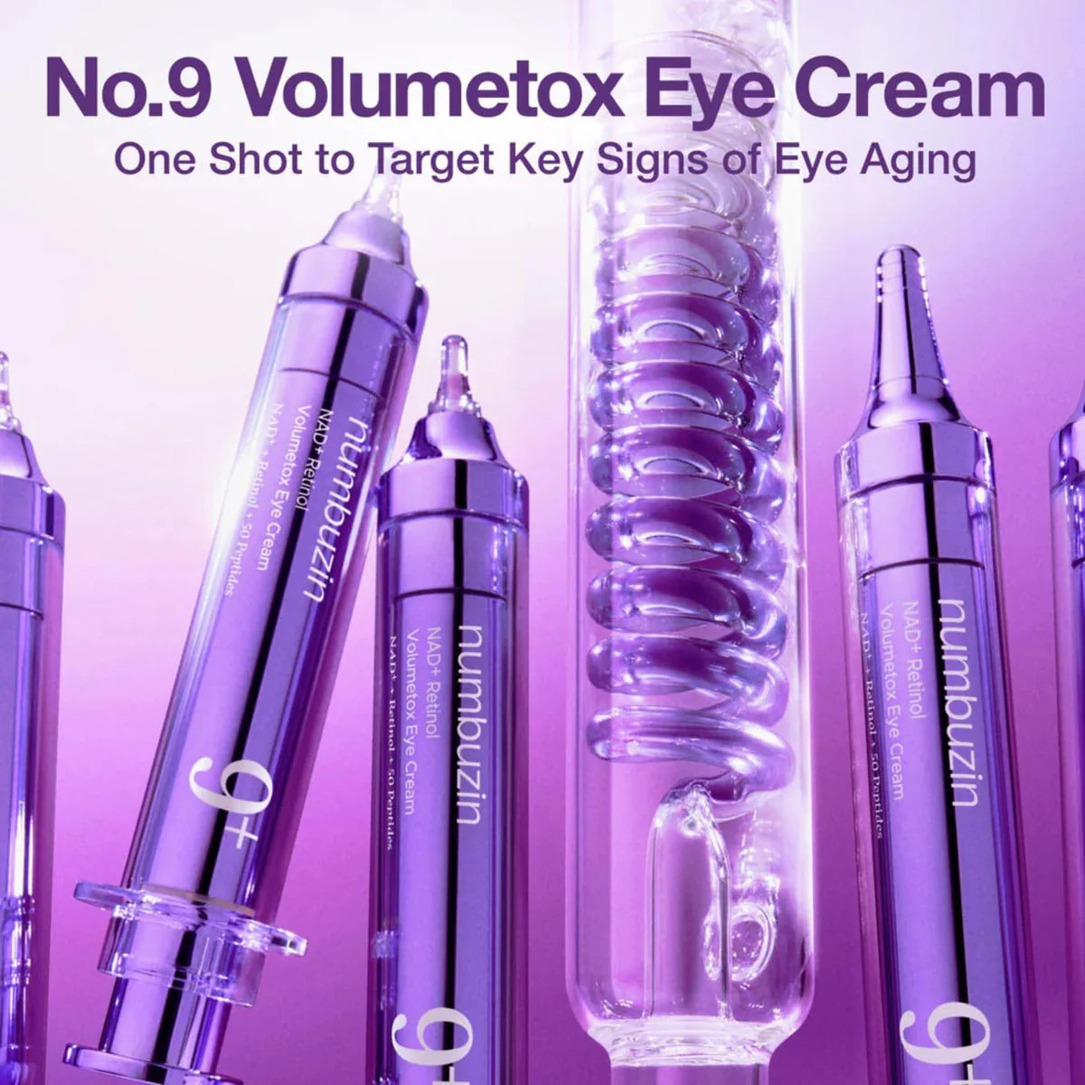 Numbuzin No.9 NAD+ Retinol Volumetox Eye Cream