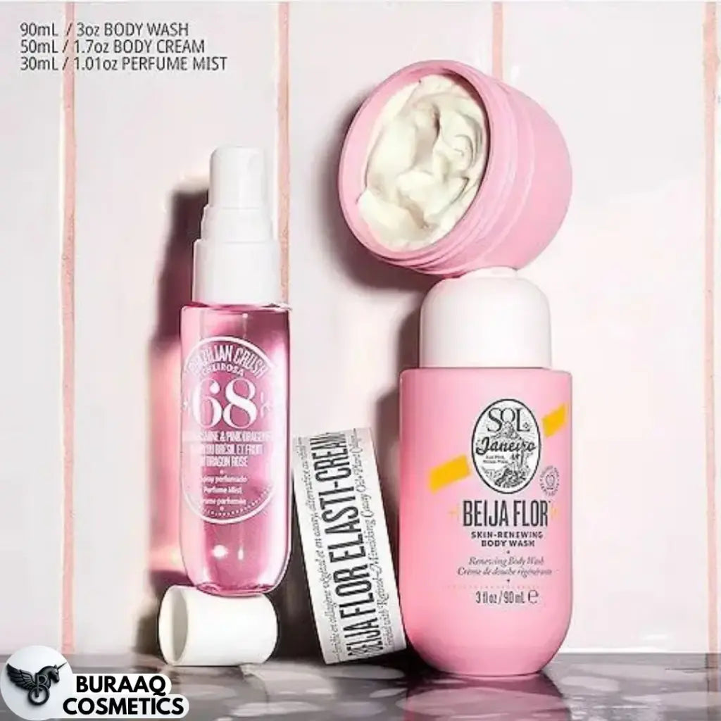 Sol de Janeiro Beija Flor™ Travel Set – 3-Piece Body Care Collection (LIMITED SIZE: 90ml / 50ml / 30ml)