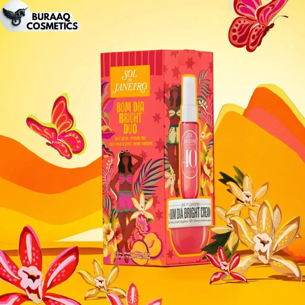 Sol de Janeiro Bom Dia Bright Duo – Radiance-Boosting Body Cream & Perfume Mist Set (LIMITED SIZE: 75ml / 90ml)