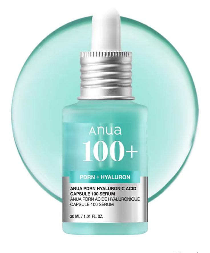 Anua 100+ PDRN Hyaluronic Serum (30ml) | Glass Skin Hydrating Elixir