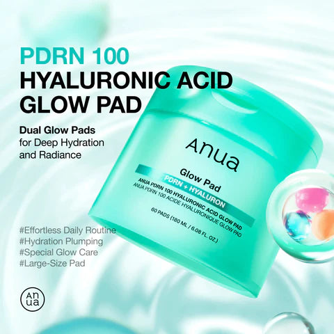 ANUA PDRN + Hyaluron Hydrating Toner Pad โ 60 Pads