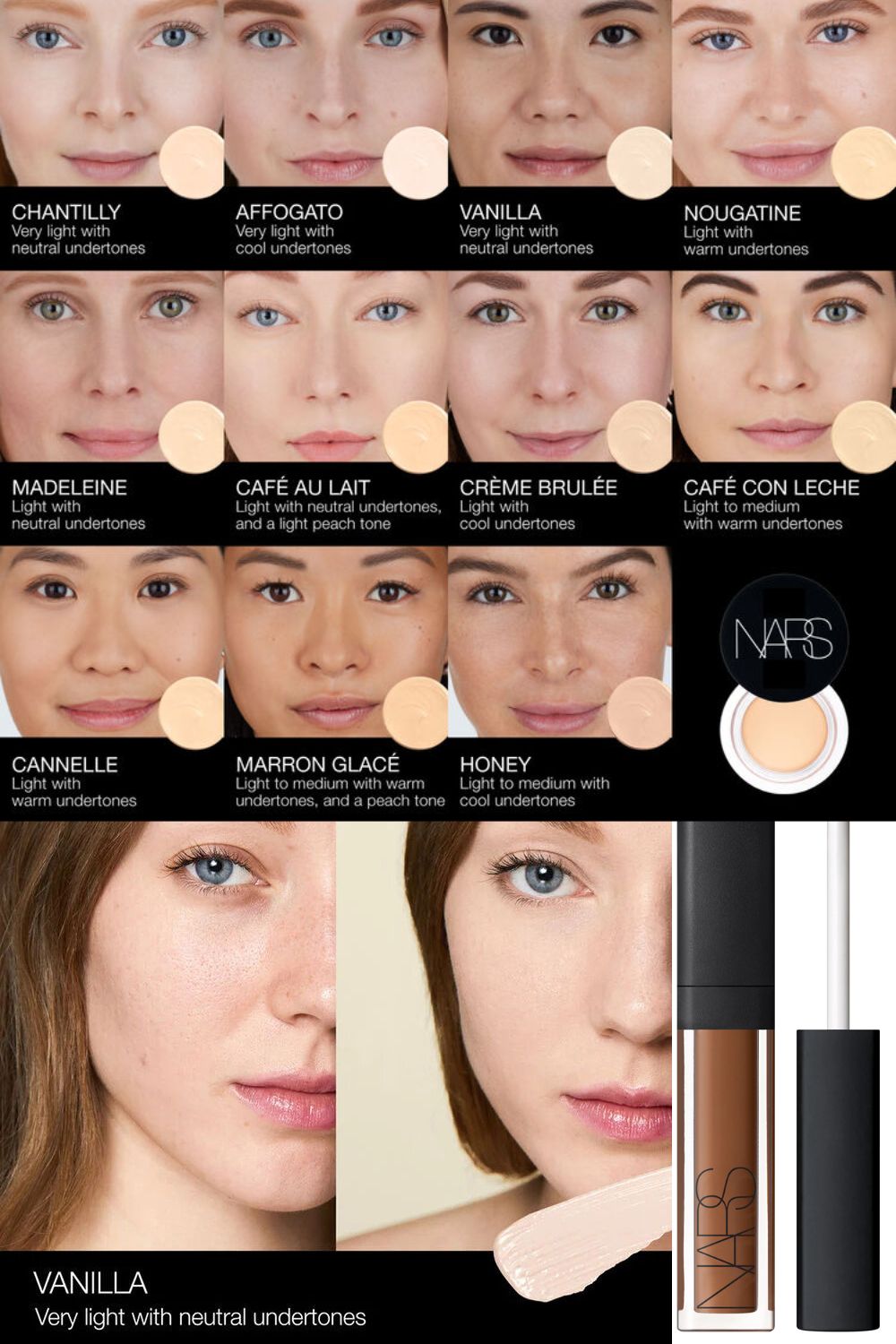 NARS Soft Matte Complete Concealer – Affogato (L1.25)