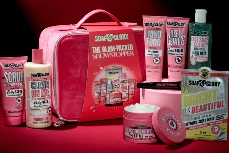 Soap & Glory The Glam-Packed Showstopper 8-Piece Full Size Gift Set