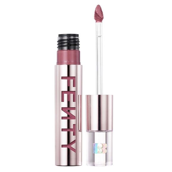 Fenty Beauty Fenty Icon Velvet Liquid Lipstick – RiRi | Rosy Mauve Velvet Matte Lip