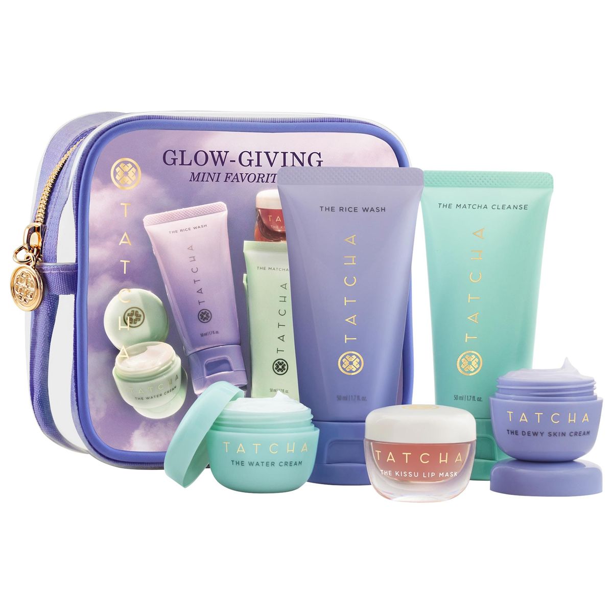 πΈ Tatcha Glow-Giving Mini Favorites Set β Radiance in Every Drop