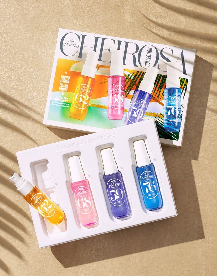 Sol de Janeiro Cheirosa Collection – Mini Perfume Mist Discovery Set (Limited Edition)