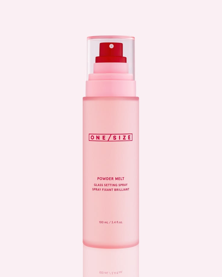 ONE/SIZE Powder Melt Glass Setting Spray –100ml