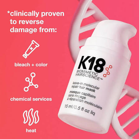 K18 Leave-In Molecular Repair Hair Mask 50ml
