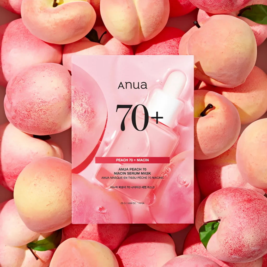 Anua Peach 70 Niacinamide Brightening Serum Sheet Mask β 1 Sheet