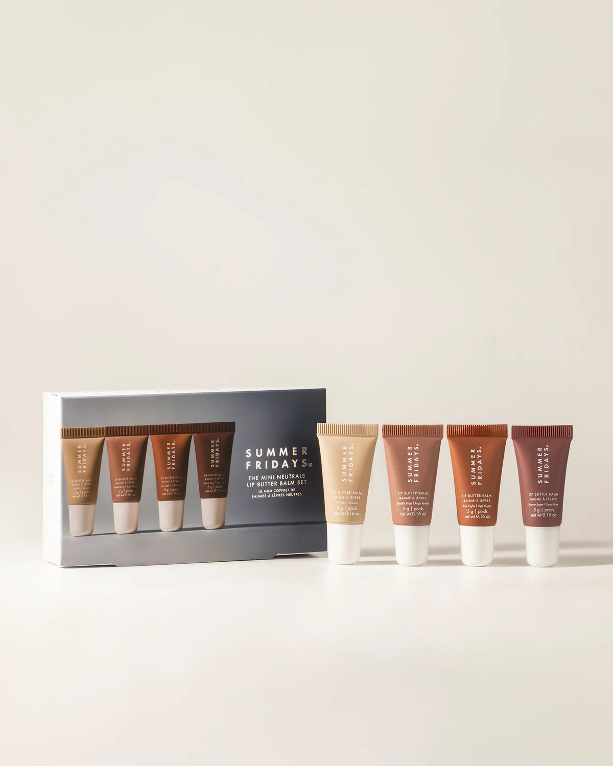 Summer Fridays Mini Neutrals Lip Butter Balm Set