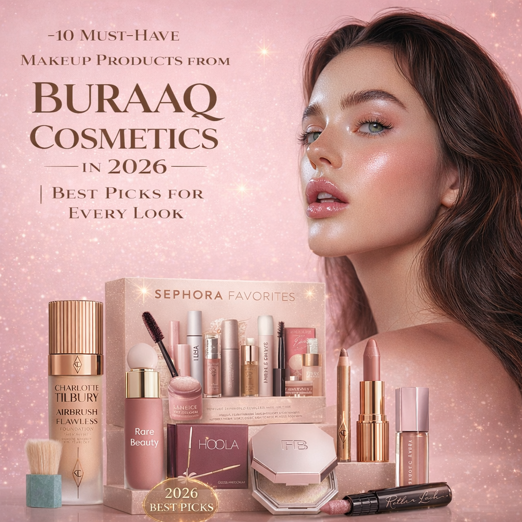 10 Must‑Have Makeup Products from Buraaq Cosmetics in 2026 | Best Picks for Every Look