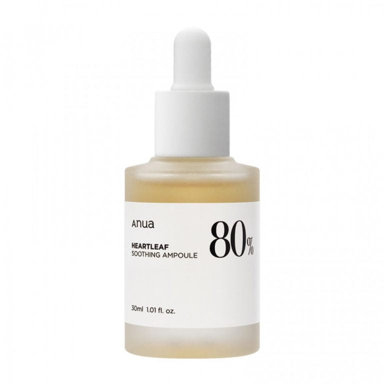 Anua Heartleaf 80% Soothing Ampoule – 30ml