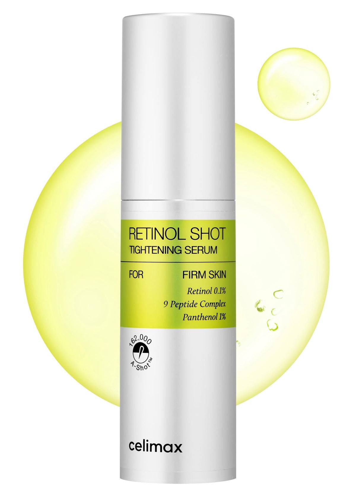 Celimax The Vita A Retinol Shot Tightening Serum 30ml–0.1% Pure Retinol Anti-Aging Serum