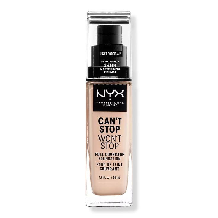 NYX Can’t Stop Won’t Stop Full Coverage Foundation – 30ml