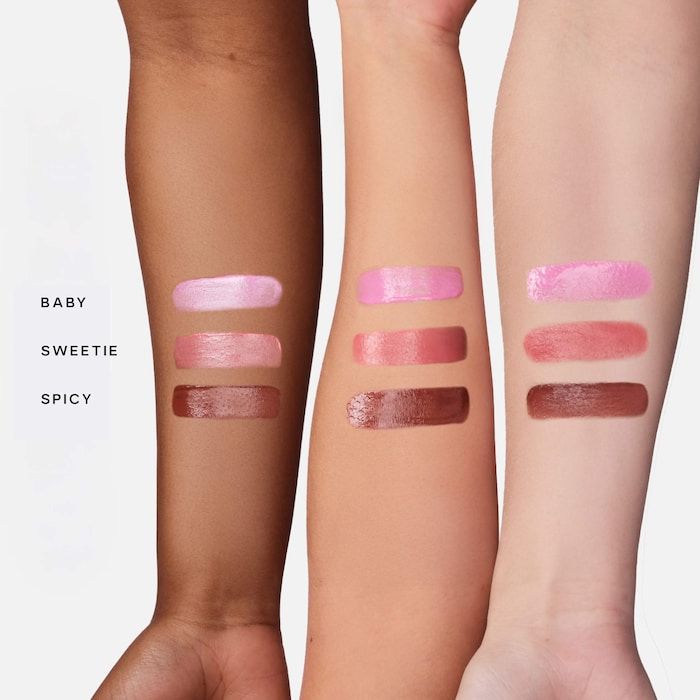 Saie Mini Dew Blush Trio – Chilly, Baby, Flirty | Liquid Blush Set