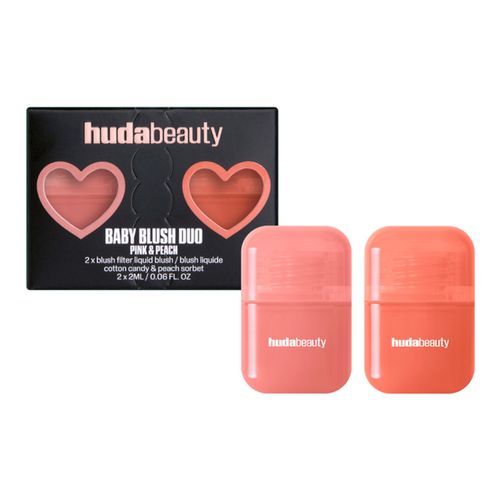 Huda Beauty Blush Duo – Pink & Peach
