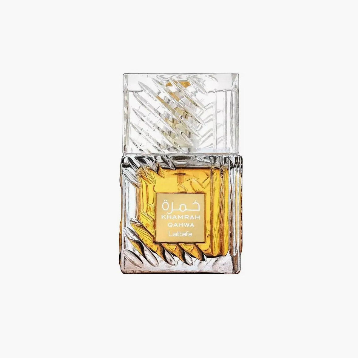 Lattafa Khamrah Qahwa Eau De Parfum 100ml bottle
