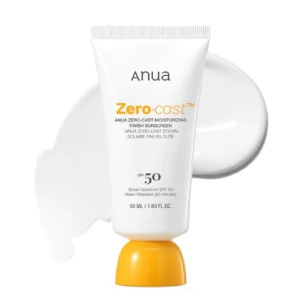 Anua Zero-Cast Moisturizing Finish Sunscreen SPF – 50ml