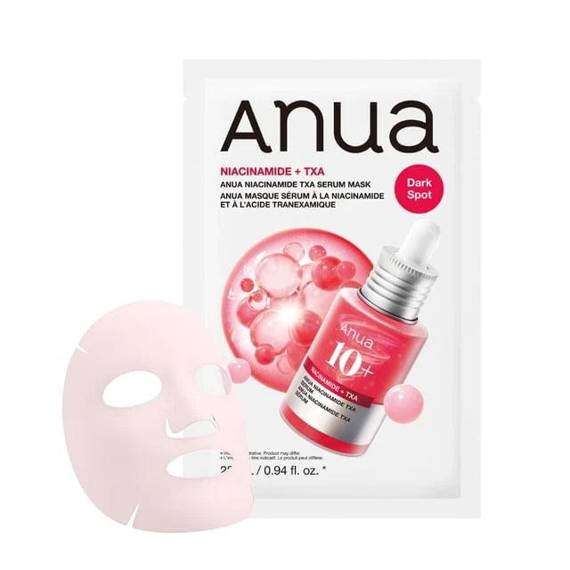 Anua Niacinamide TXA Brightening Serum Sheet Mask – 28ml x 1