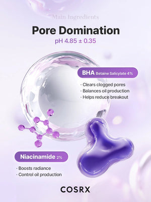 COSRX BHA Blackhead Power Liquid application
