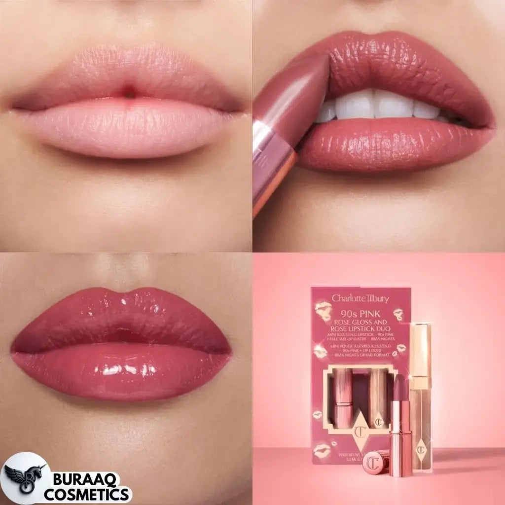 Charlotte Tilbury Icon Baby – Fresh Pink Gloss & Lipstick Duo