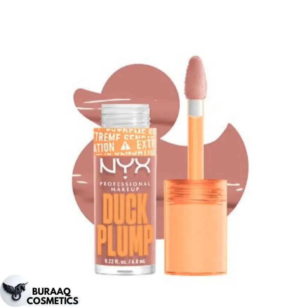 NYX Duck Plump Extreme Sensation Lip Gloss – Nude Swing (7ml)