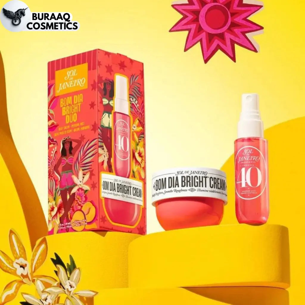 Sol de Janeiro Bom Dia Bright Duo – Radiance-Boosting Body Cream & Perfume Mist Set (LIMITED SIZE: 75ml / 90ml)