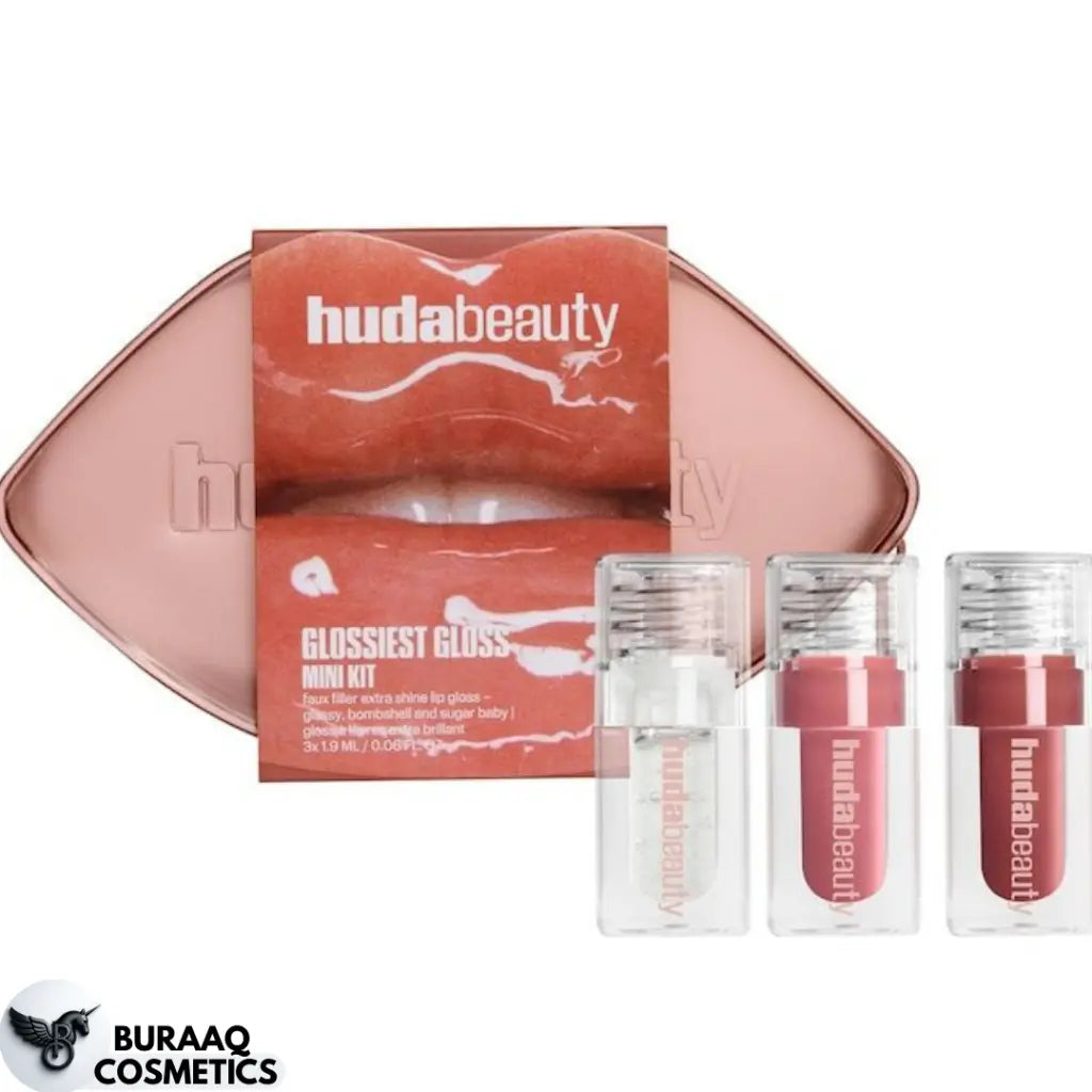 Huda Beauty Glossiest Gloss Mini Kit – 3x1.9ml