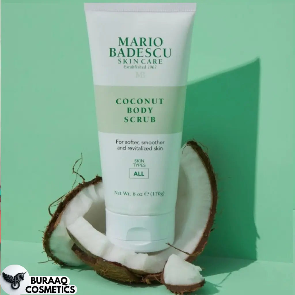 🥥 Mario Badescu – Coconut Body Scrub & Body Butter Duo