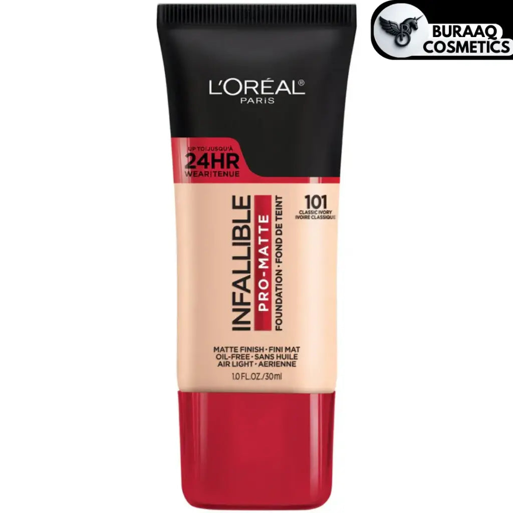 L'Oréal Paris Infallible Pro-Matte Foundation-101- 10 fl.Oz-30ml