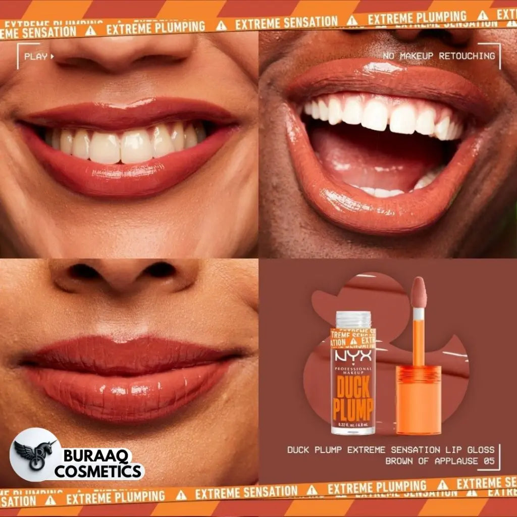 NYX Professional Makeup Duck Plump Lip Gloss – Lilac (7ml)