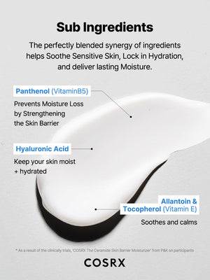 COSRX The Ceramide Skin Barrier Moisturizer texture close-up